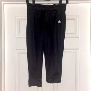 Pre-loved Adidas BLK/WHT Girl’s Softball Pants